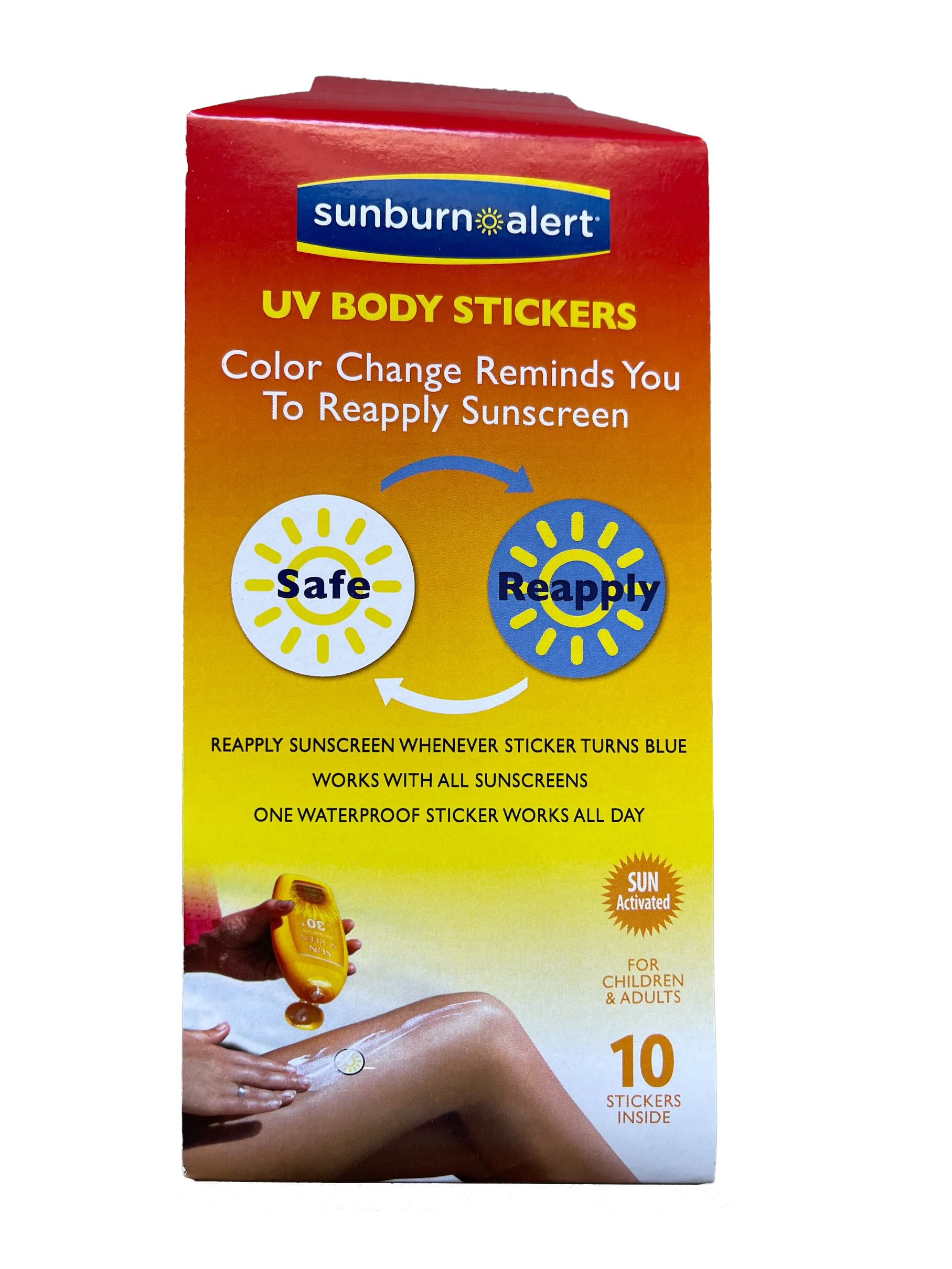 SMALL STICKERS – Sunburn Alert